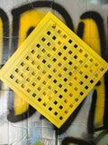 Cut Cut Boom Small Squares v1 10x10 laser cut stencil with small square cutouts